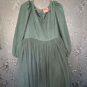 XL JessaKae dark green dress